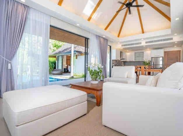 Anchan - 2 Bedroom Signature Pool Villa Ban Phru Chan エクステリア 写真